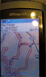 gps screen